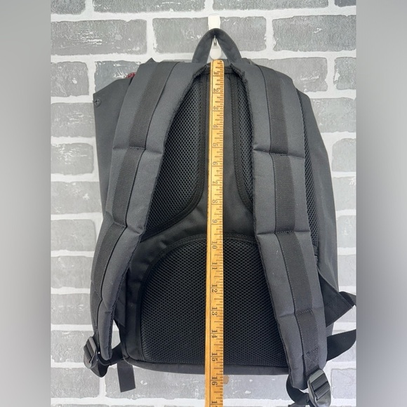 Herschel Black‎ and Red Little American Backpack main image 7